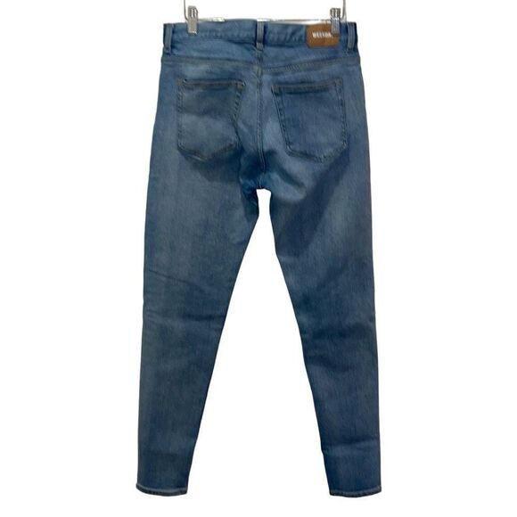 Weekday Womens Body High Rise Bleecker Cone Mom Jeans Light Wash Size 29‎ - Picture 3 of 13
